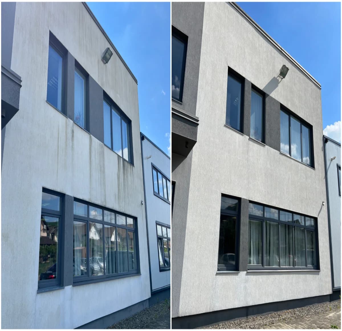 Proiect de curățare profesională exterioară (fațade, acoperișuri, pavaje) realizat de Clădiri Curate Mureș (Imaginea 10)